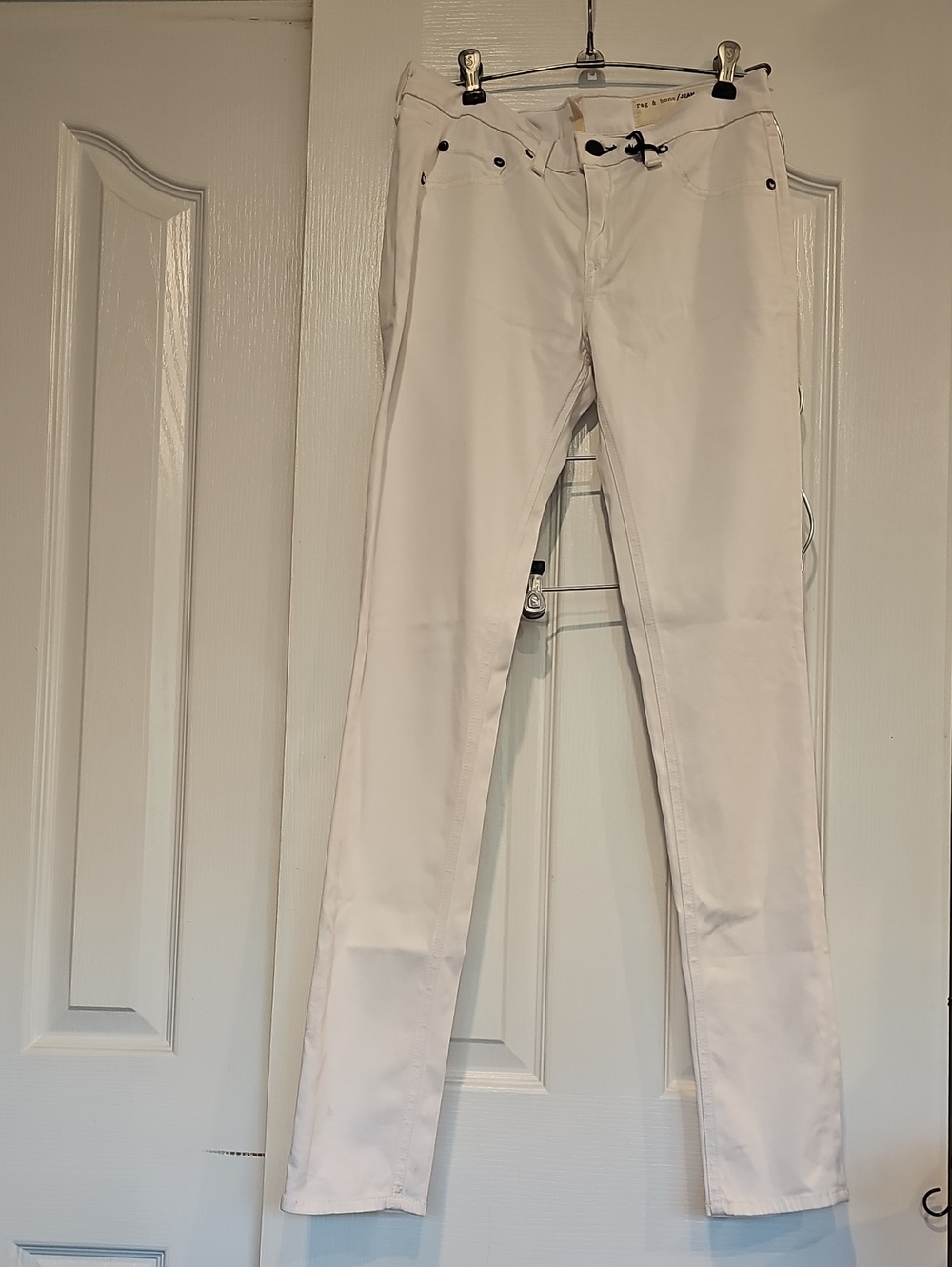 Rag & Bone Jean Leggings Sz 28 In Bright White NWT